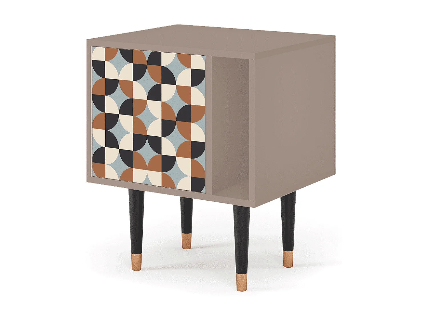 Table de nuit - 57х69х48 cm - S2 - Brown Sensation, Latte