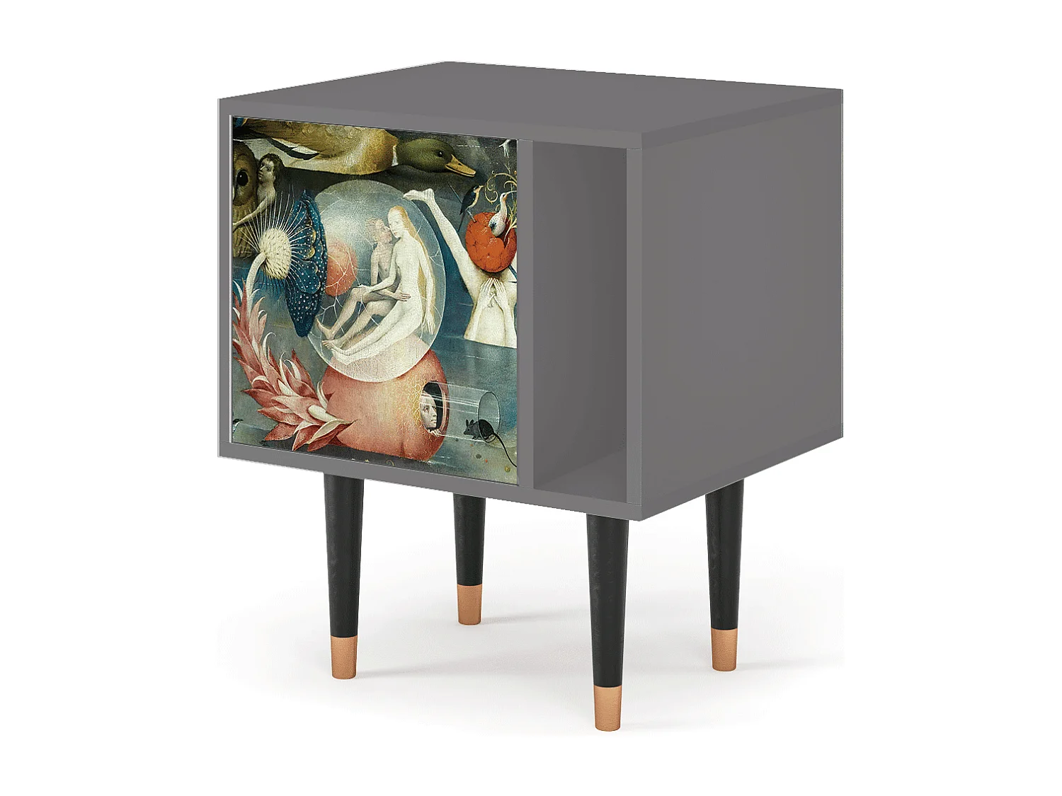 Nachtkastje - 57х69х48 cm - S2 - The Garden Of by Bosch, Grijs