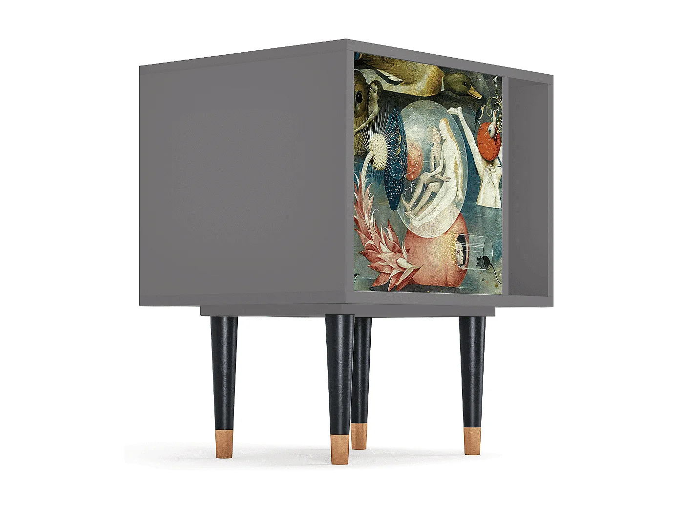 Nachtkastje - 57х69х48 cm - S2 - The Garden Of by Bosch, Grijs