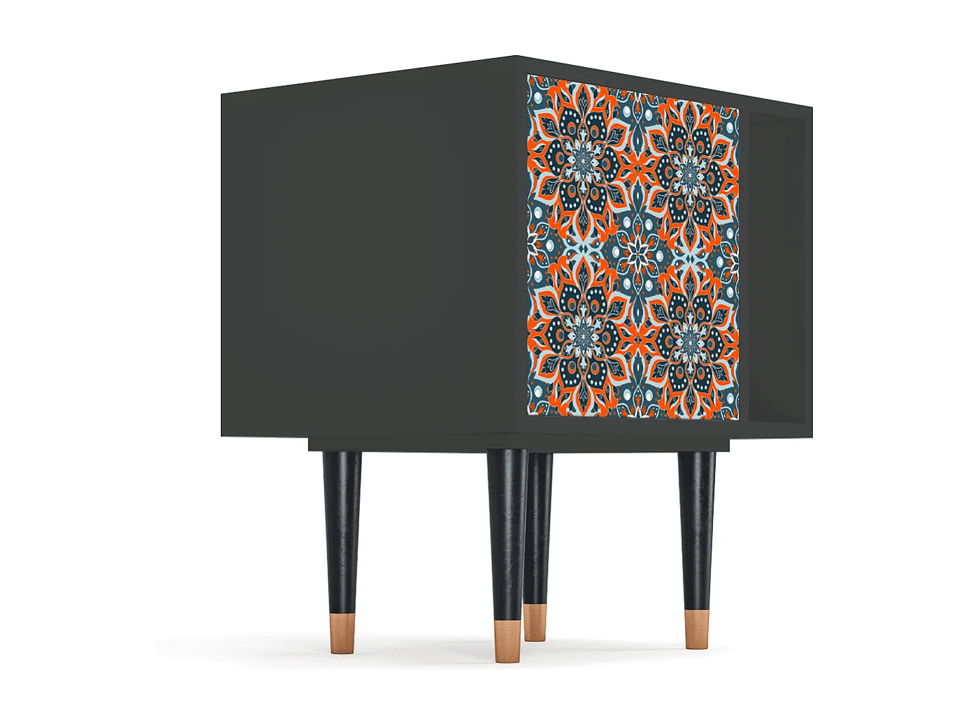 Table de nuit - 57х69х48 cm - S2 - Fire Beetle, Anthracite