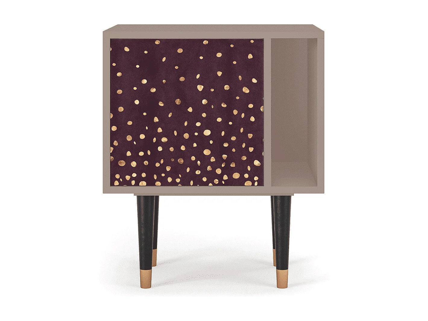 Table de nuit - 57х69х48 cm - S2 - Glowworms, Latte