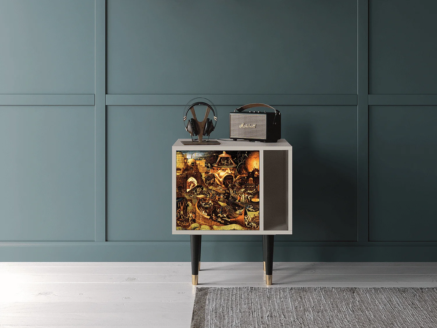 Table de nuit - 57х69х48 cm - S2 - Christ in Limbo, Sable