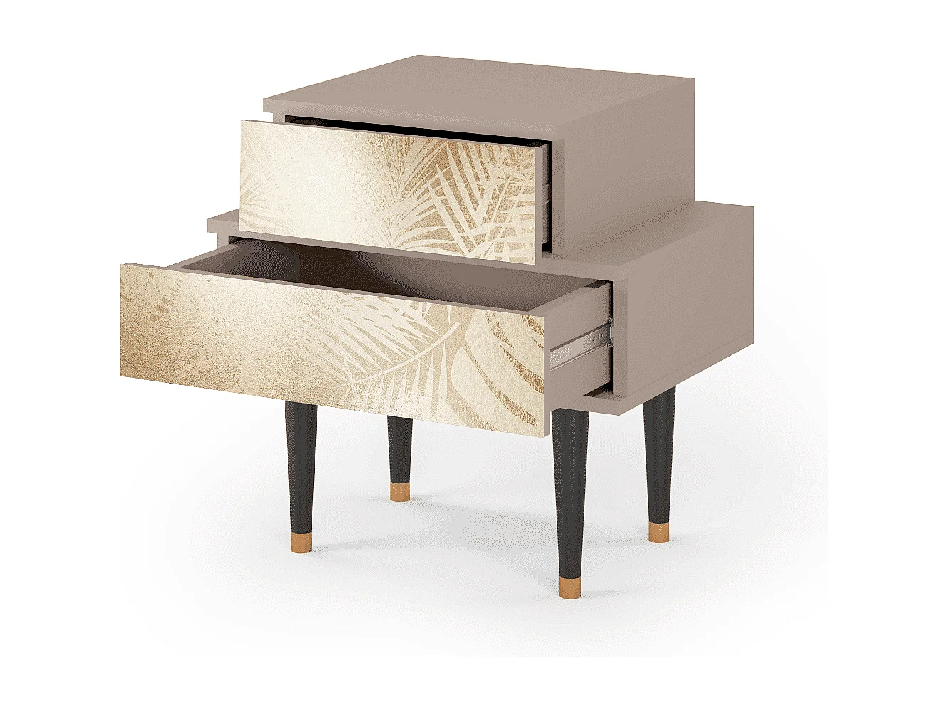 Nachtkastje - 58х58х41 cm - NS1 - Plant of the Dessert, Latte