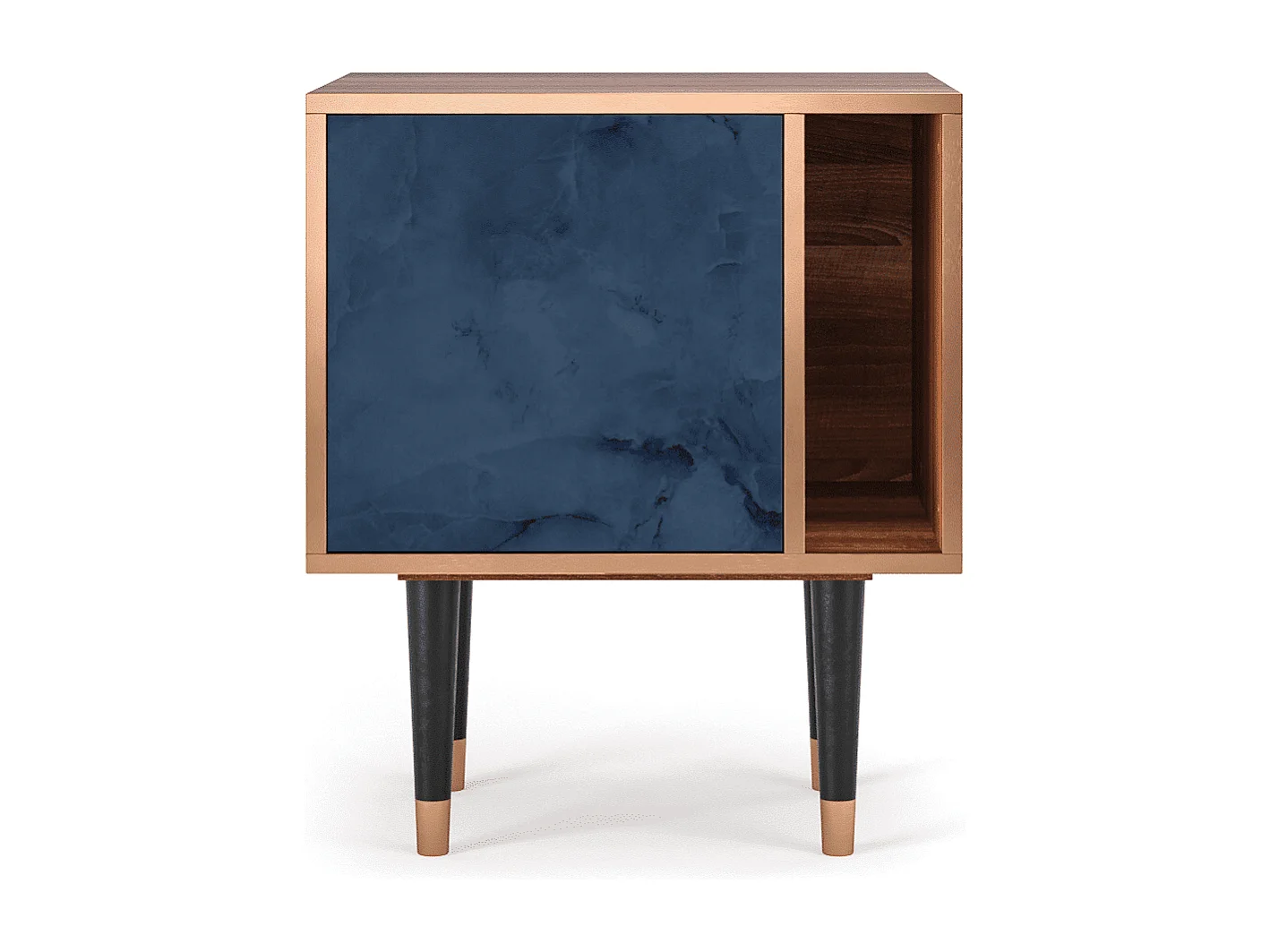 Table de nuit - 57х69х48 cm - S2 - Endless Galaxi, Noyer