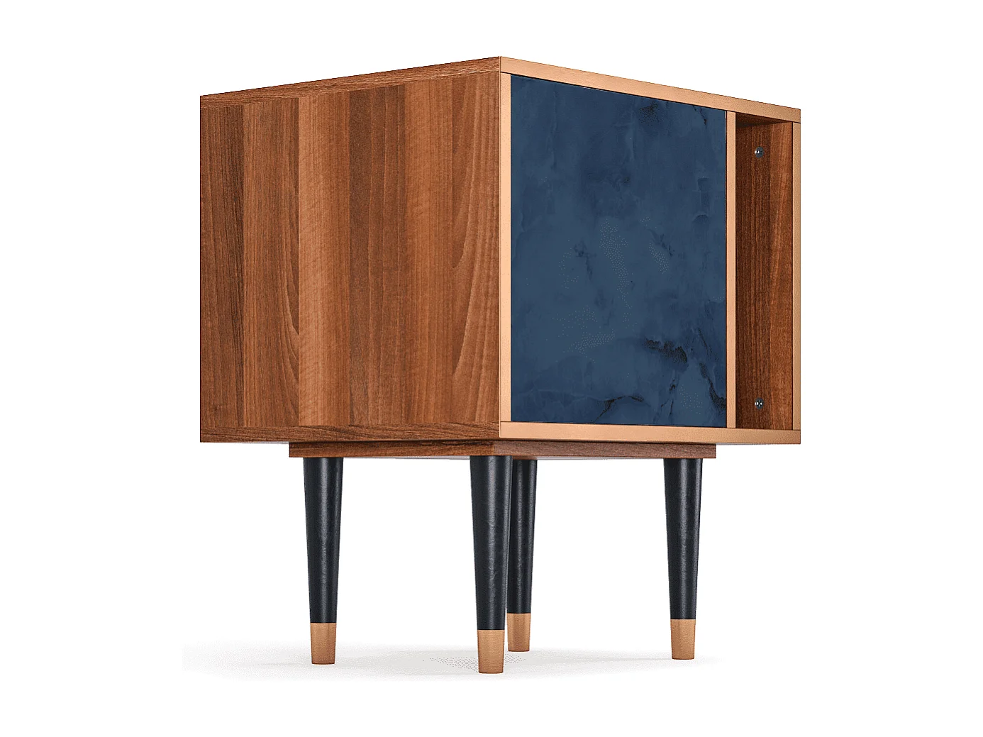 Table de nuit - 57х69х48 cm - S2 - Endless Galaxi, Noyer