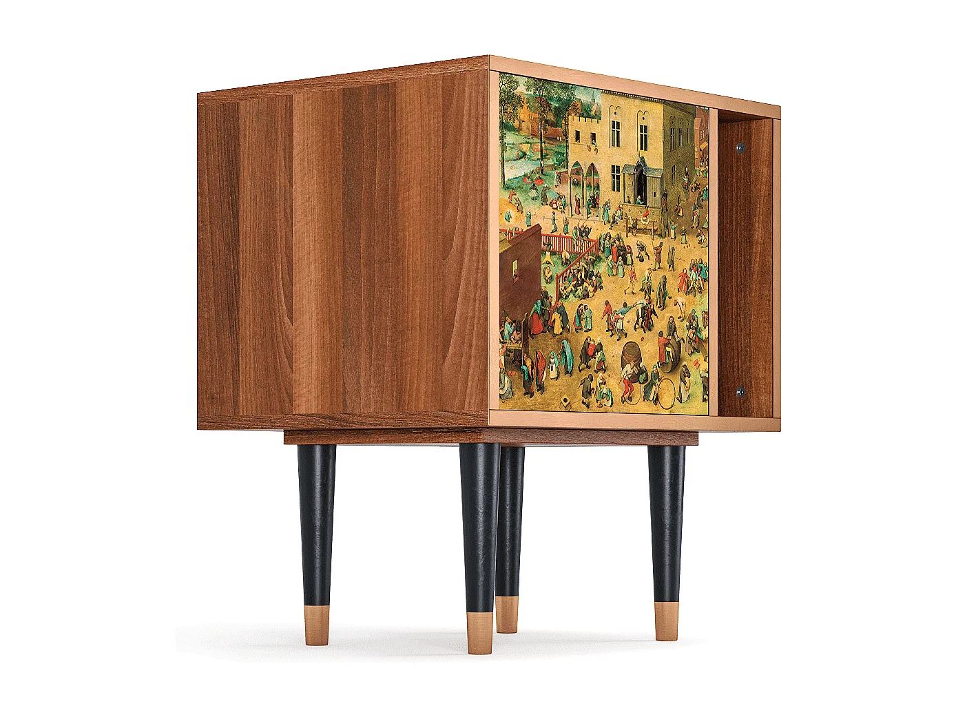 Table de nuit - 57х69х48 cm - S2 - Children Games, Noyer