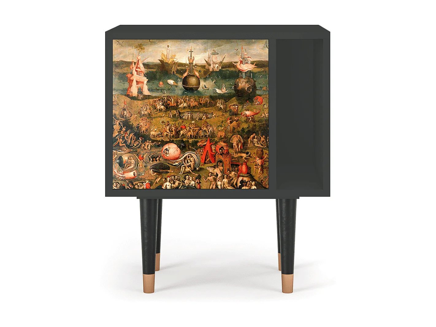 Nachttisch - 57х69х48 cm - S2 - Garden of Delights , Anthrazit