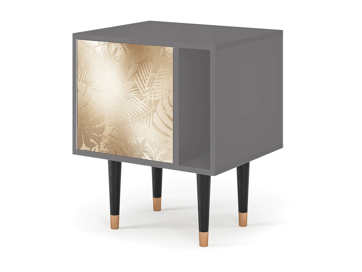 Table de nuit - 57х69х48 cm - S2 - Plant of the Dessert, Gris