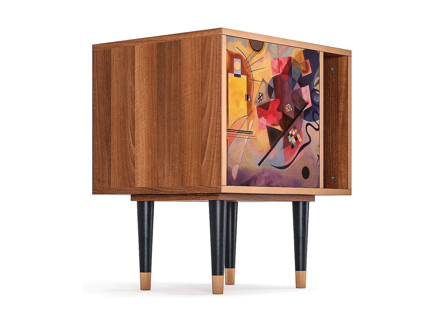 Table de nuit - 57х69х48 cm - S2 - Modern Art, Noyer