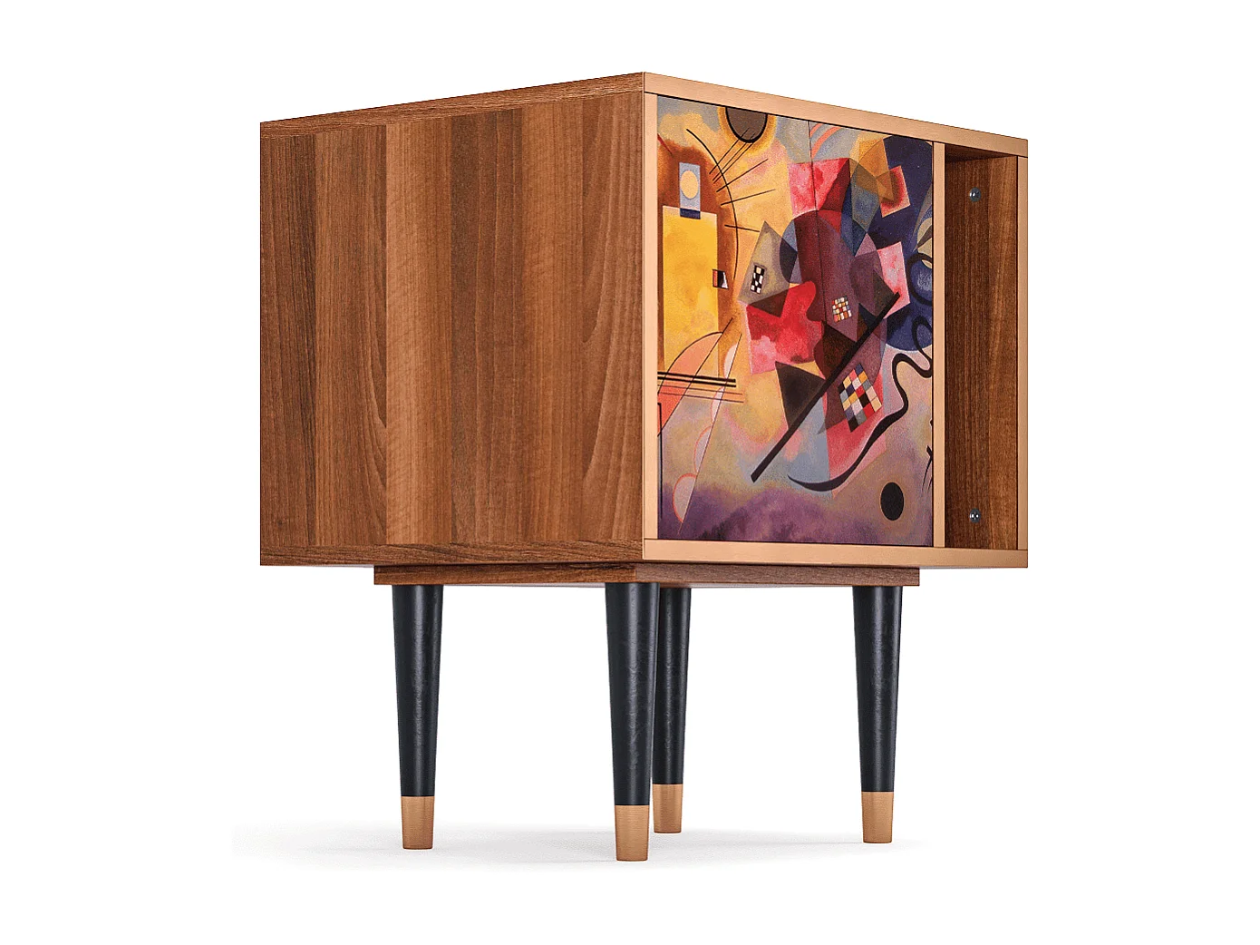 Table de nuit - 57х69х48 cm - S2 - Modern Art, Noyer