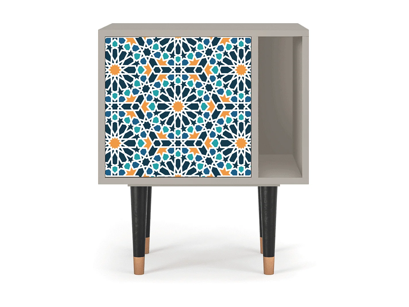 Table de nuit - 57х69х48 cm - S2 - Kaleidoscope, Sable