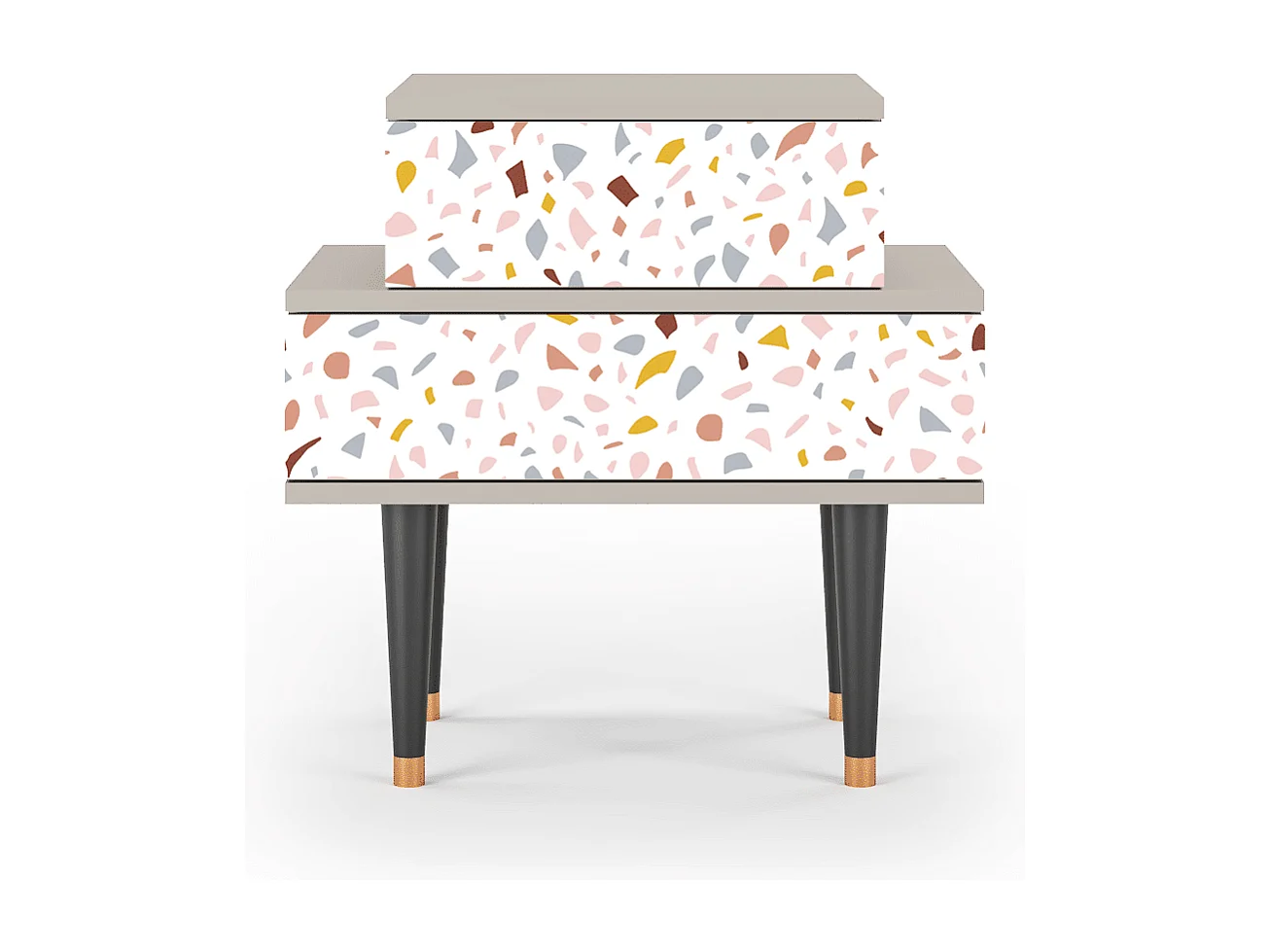 Comodino - 58х58х41 cm - NS1 - Marmelade Cheese, Sabbia