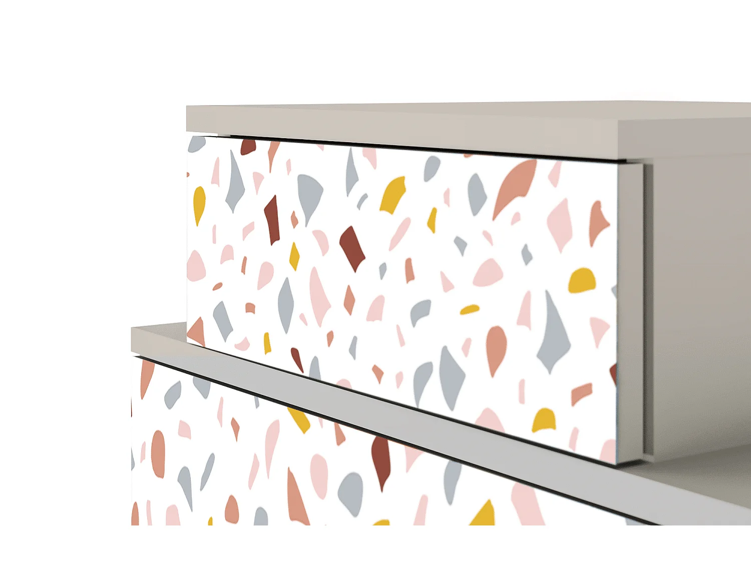 Comodino - 58х58х41 cm - NS1 - Marmelade Cheese, Sabbia