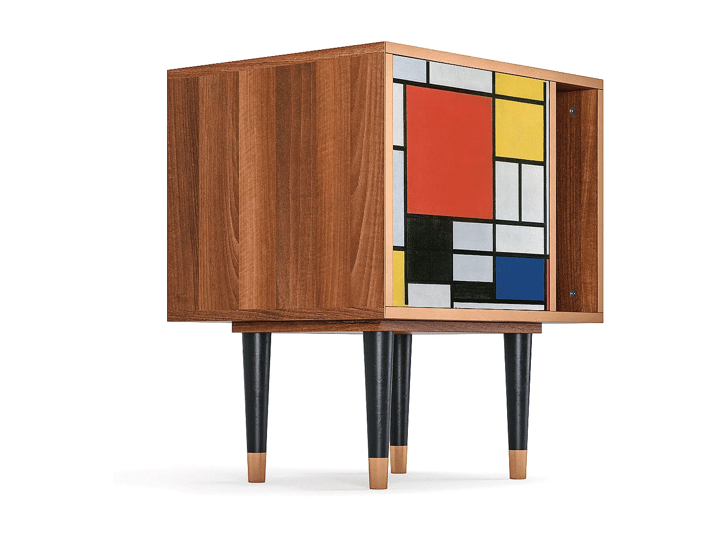 Table de nuit - 57х69х48 cm - S2 - Composition, Noyer