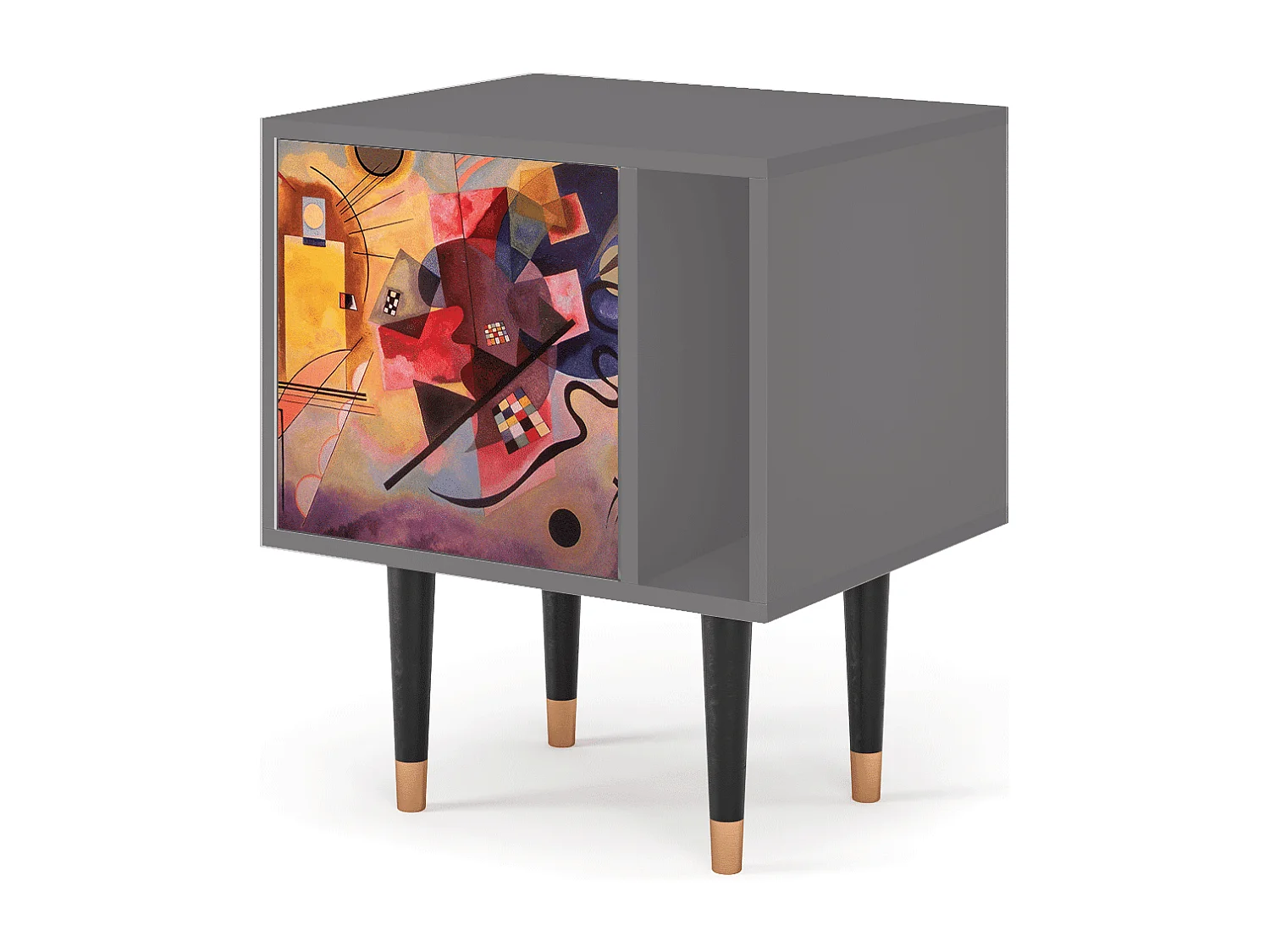 Nachttisch - 57х69х48 cm - S2 - Modern Art, Grau