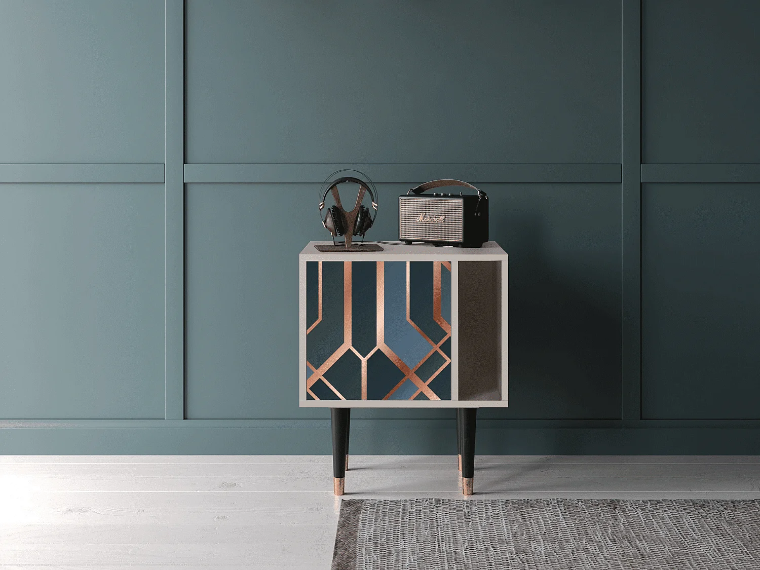 Nachtkastje - 57х69х48 cm - S2 - Ashy 1920', Zand