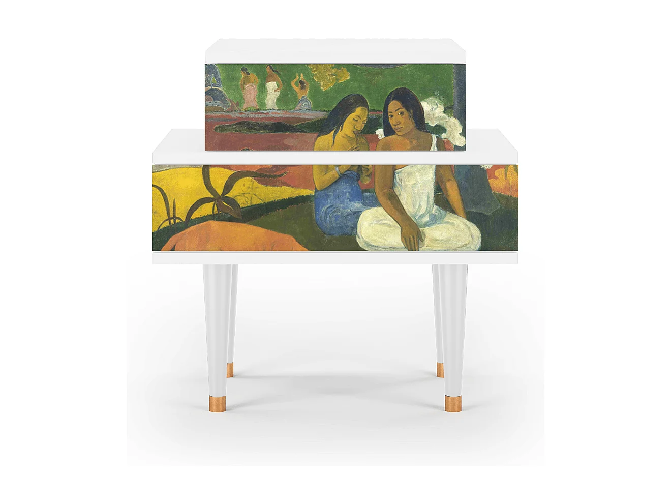 Nachtkastje - 58х58х41 cm - NS1 - Arearea , Wit