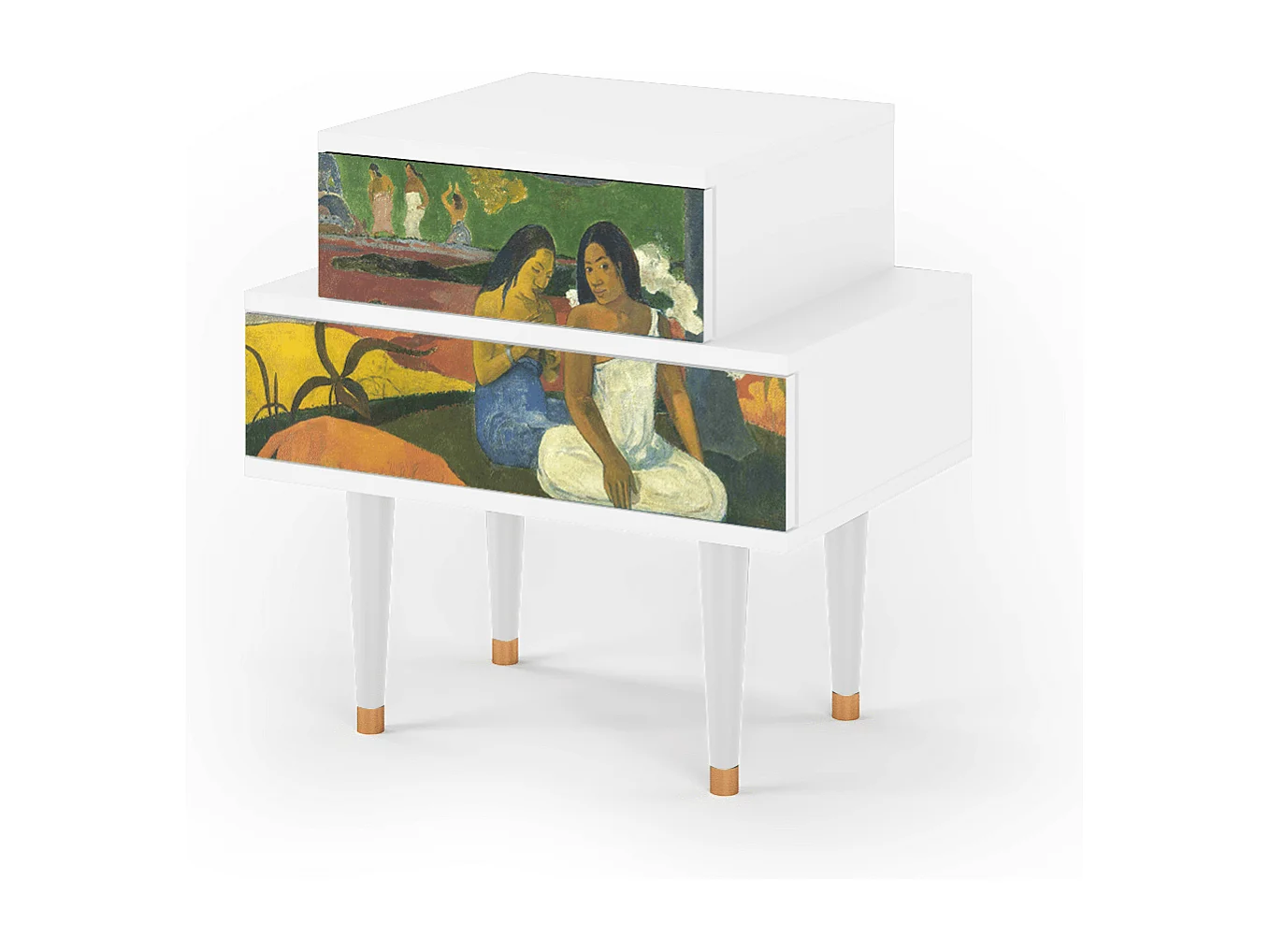 Nachtkastje - 58х58х41 cm - NS1 - Arearea , Wit