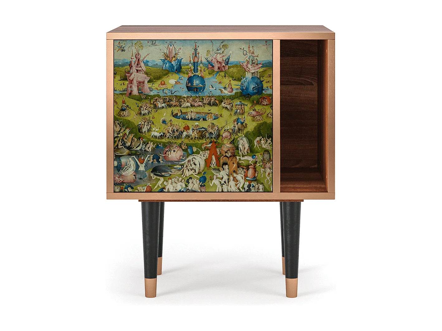 Table de nuit - 57х69х48 cm - S2 - The Garden 2 by Bosch, Noyer
