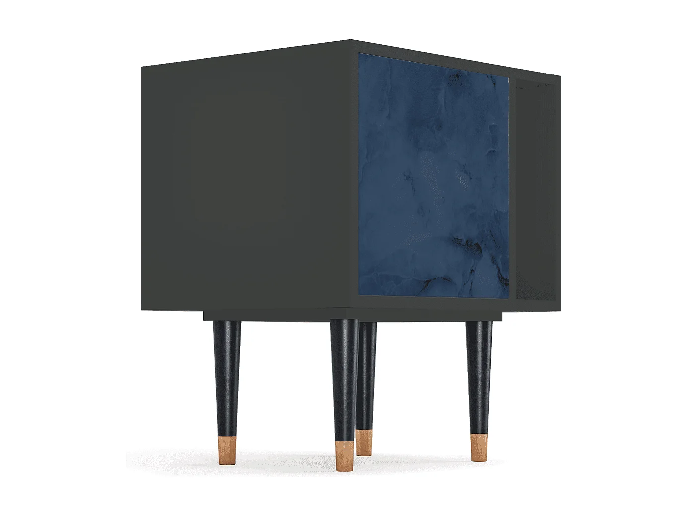 Table de nuit - 57х69х48 cm - S2 - Endless Galaxi, Anthracite