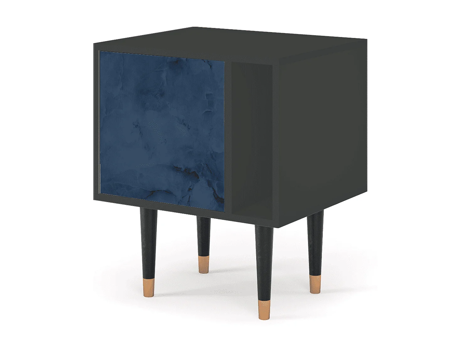 Table de nuit - 57х69х48 cm - S2 - Endless Galaxi, Anthracite