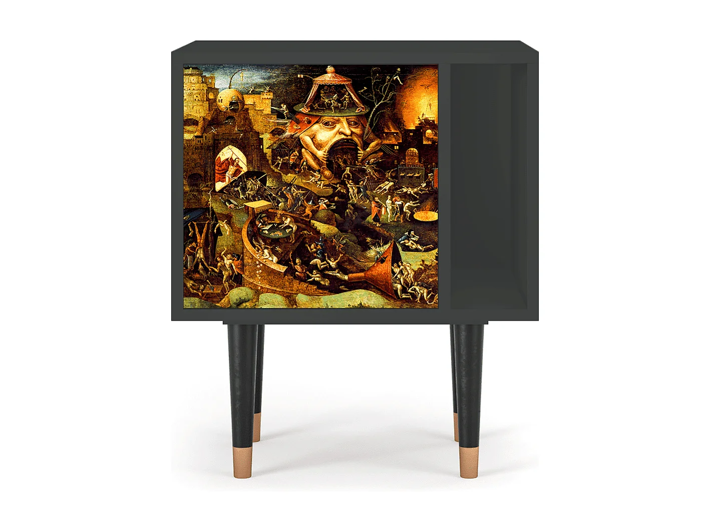 Table de nuit - 57х69х48 cm - S2 - Christ in Limbo, Anthracite