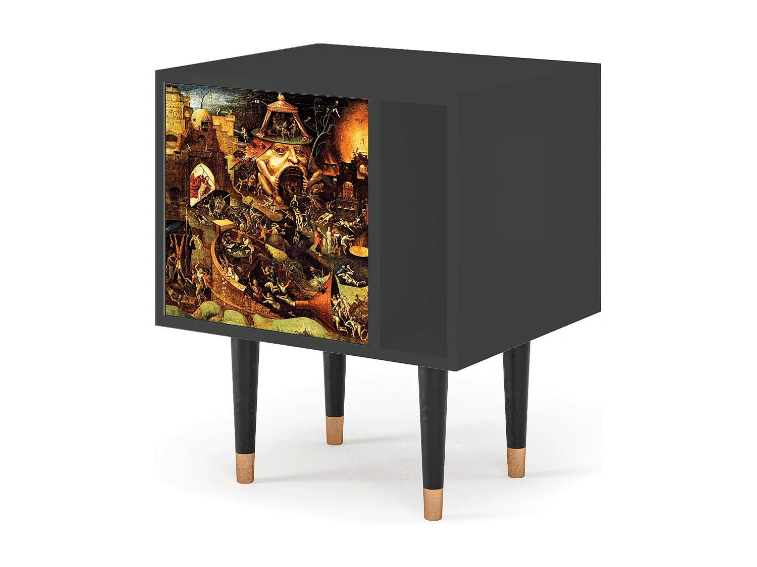 Table de nuit - 57х69х48 cm - S2 - Christ in Limbo, Anthracite