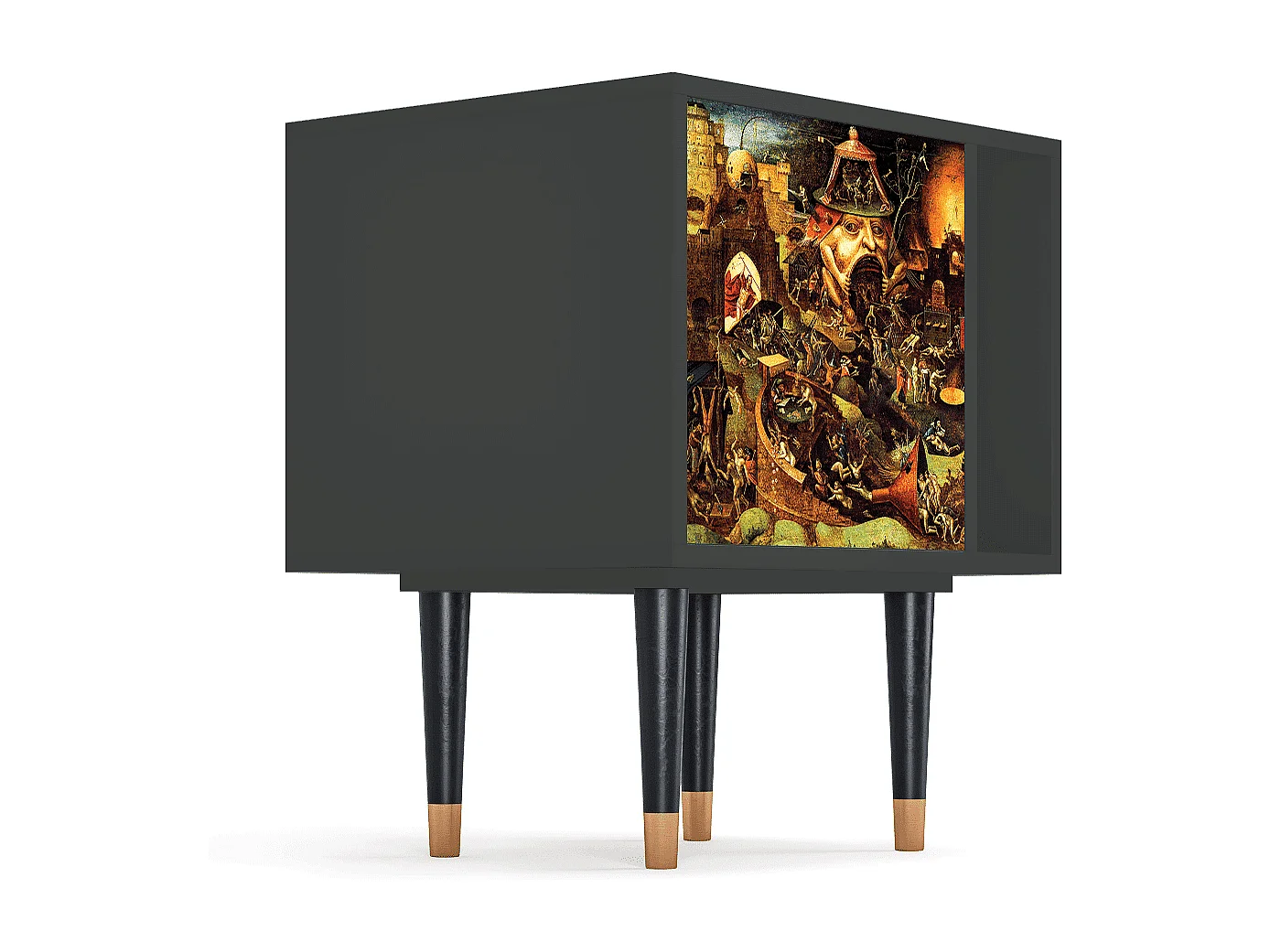 Table de nuit - 57х69х48 cm - S2 - Christ in Limbo, Anthracite