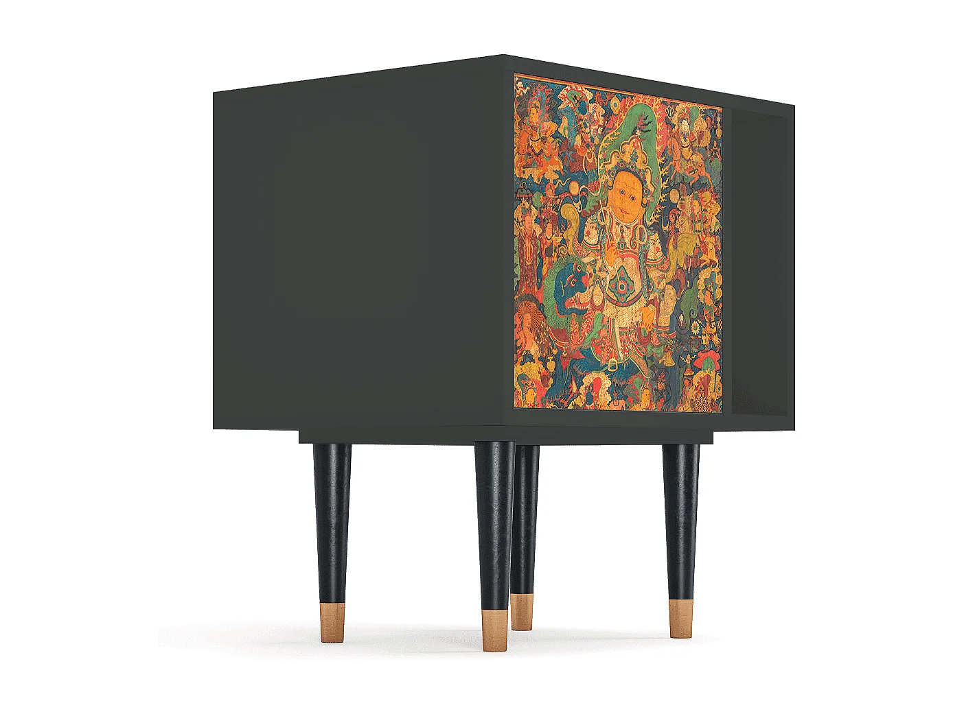 Table de nuit - 57х69х48 cm - S2 - God by Vaisravana , Anthracite