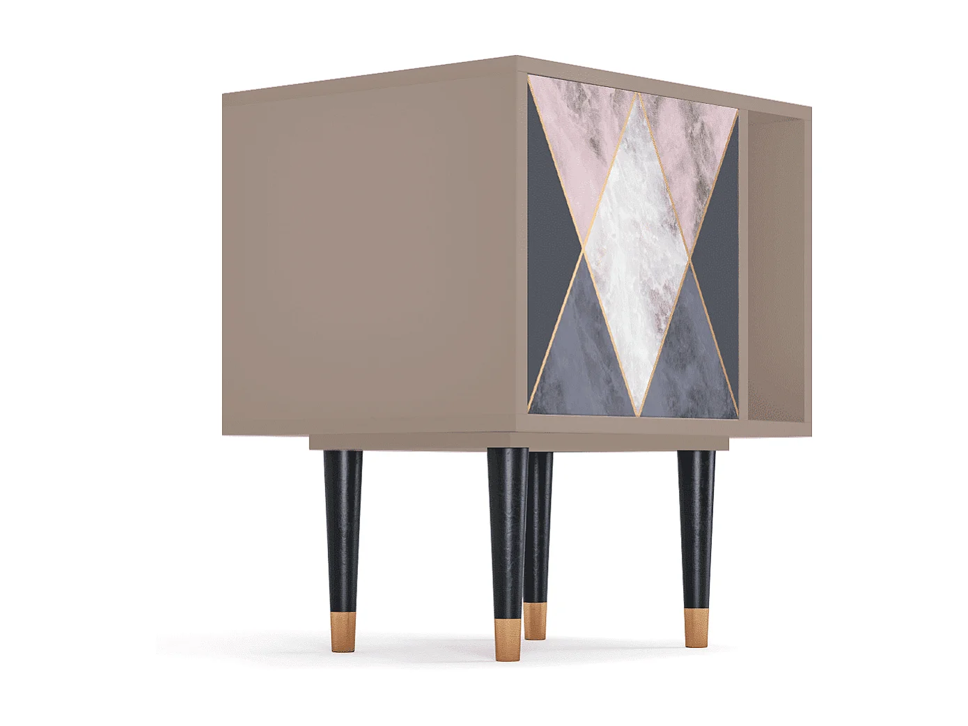 Table de nuit - 57х69х48 cm - S2 - Ideal Harmony, Latte