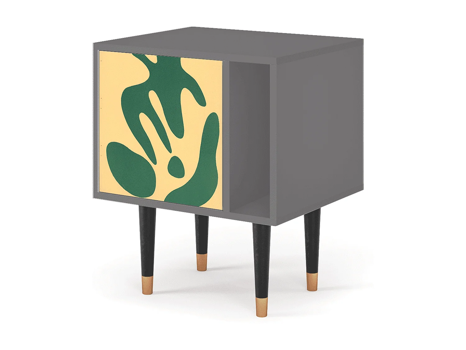 Stolik nocny - 57х69х48 cm - S2 - Constellations by Arp, Szary