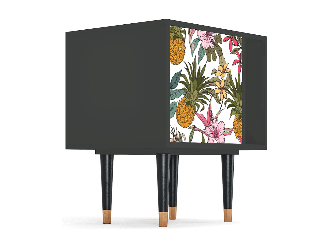 Stolik nocny - 57х69х48 cm - S2 - Estival Fruit, Antracyt