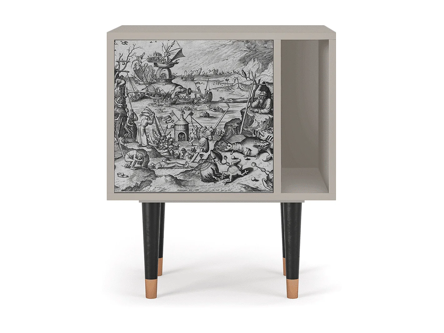 Table de nuit - 57х69х48 cm - S2 - The Temptation, Sable