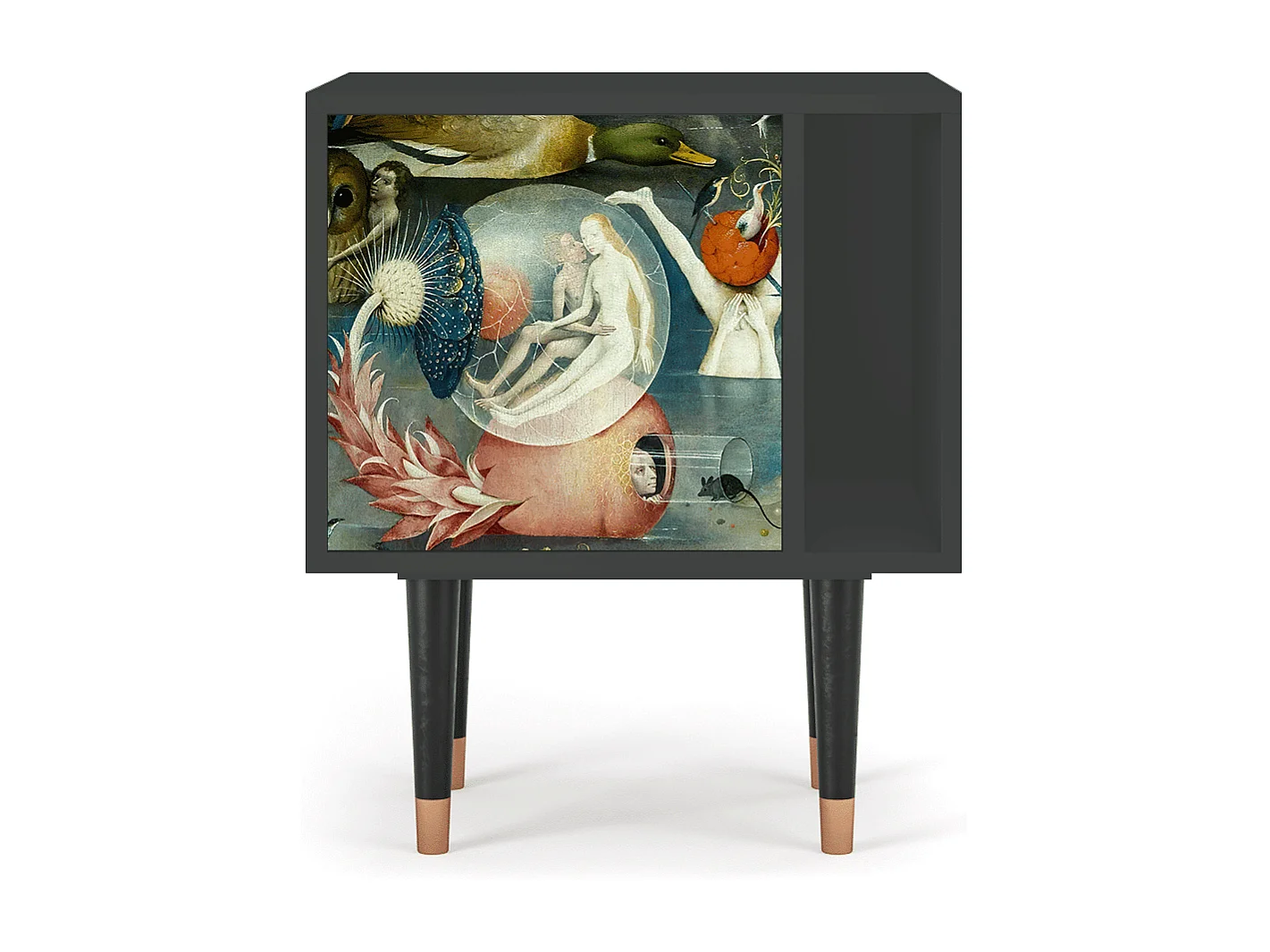 Table de nuit - 57х69х48 cm - S2 - The Garden Of by Bosch, Anthracite