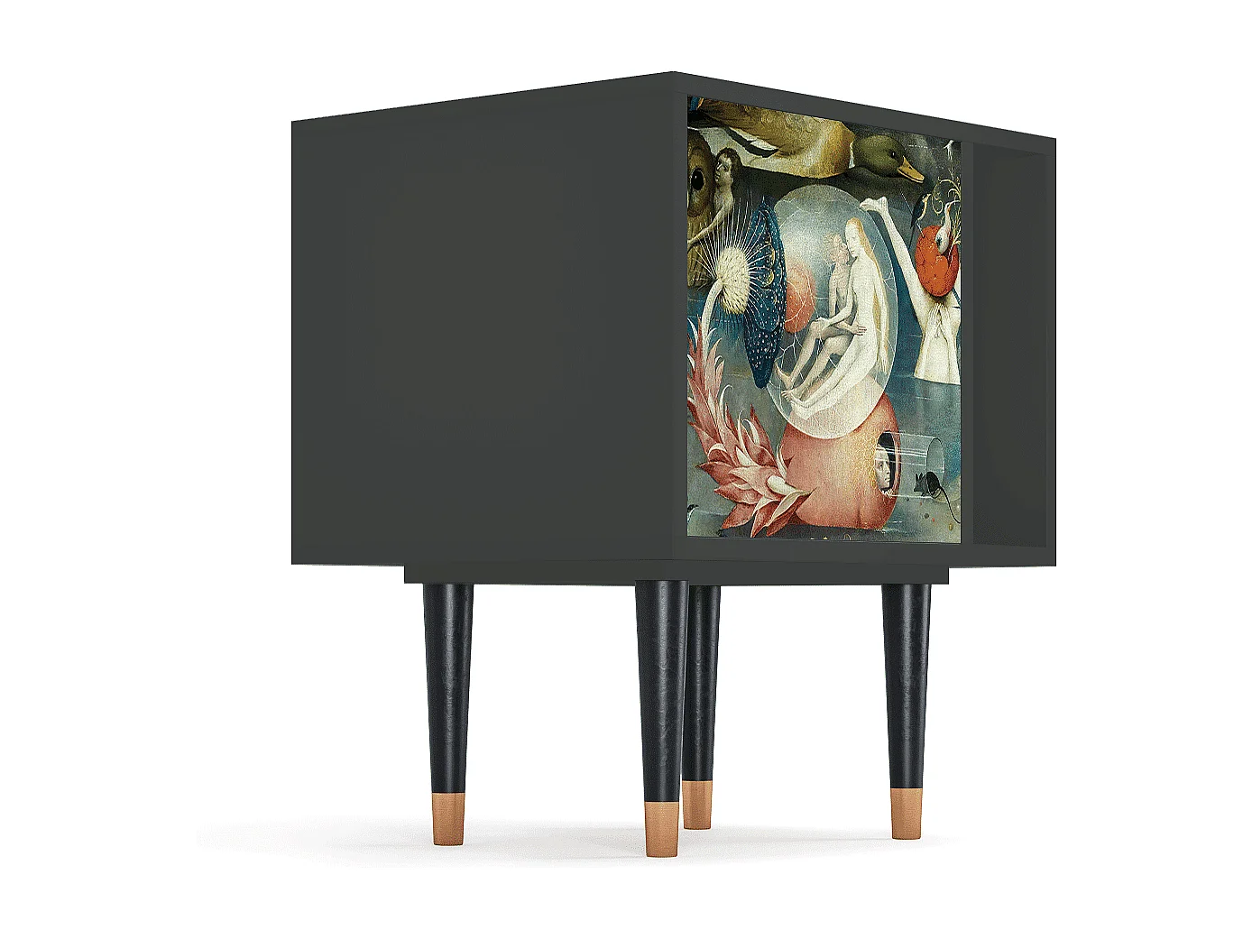 Table de nuit - 57х69х48 cm - S2 - The Garden Of by Bosch, Anthracite