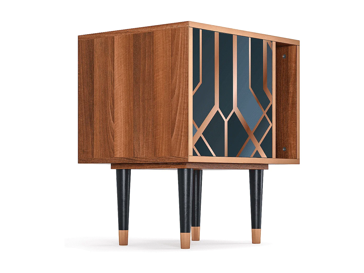 Table de nuit - 57х69х48 cm - S2 - Ashy 1920', Noyer