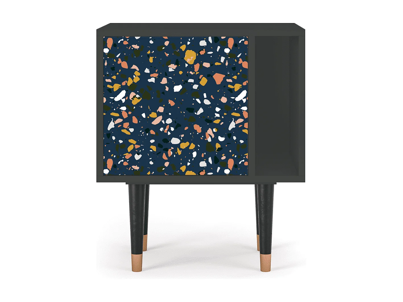 Comodino - 57х69х48 cm - S2 - Night Sky Langhterns, Antracite