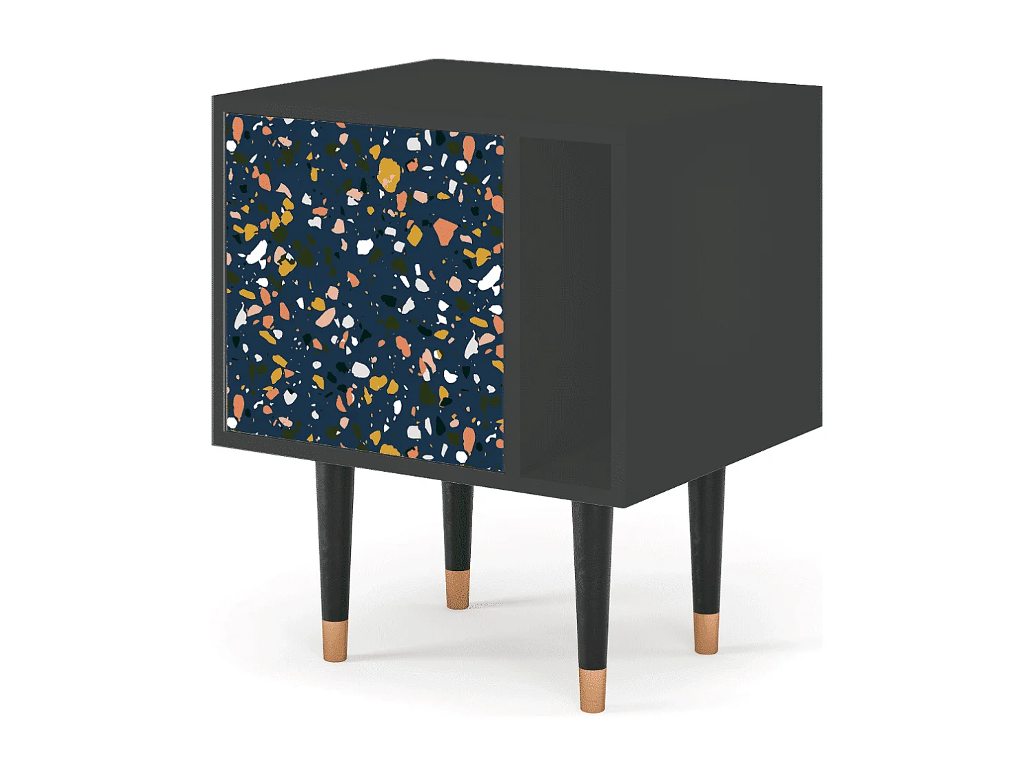 Comodino - 57х69х48 cm - S2 - Night Sky Langhterns, Antracite