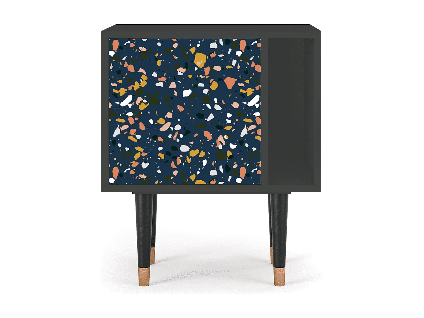 Table de nuit - 57х69х48 cm - S2 - Night Sky Langhterns, Anthracite