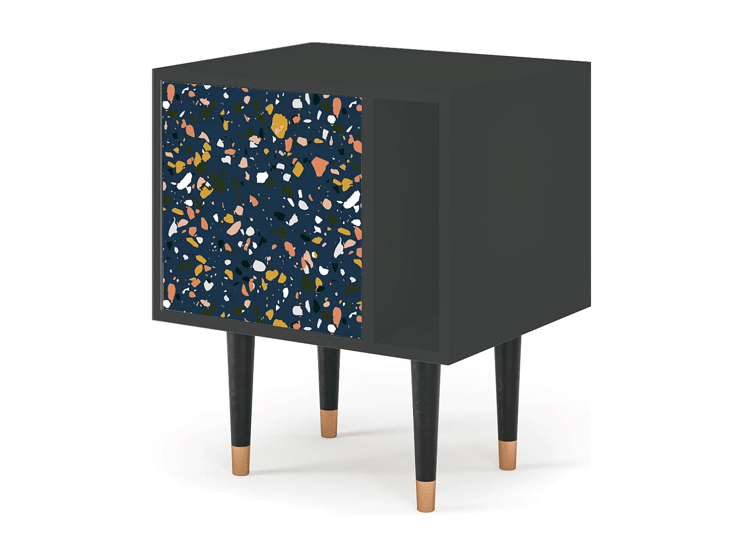 Table de nuit - 57х69х48 cm - S2 - Night Sky Langhterns, Anthracite