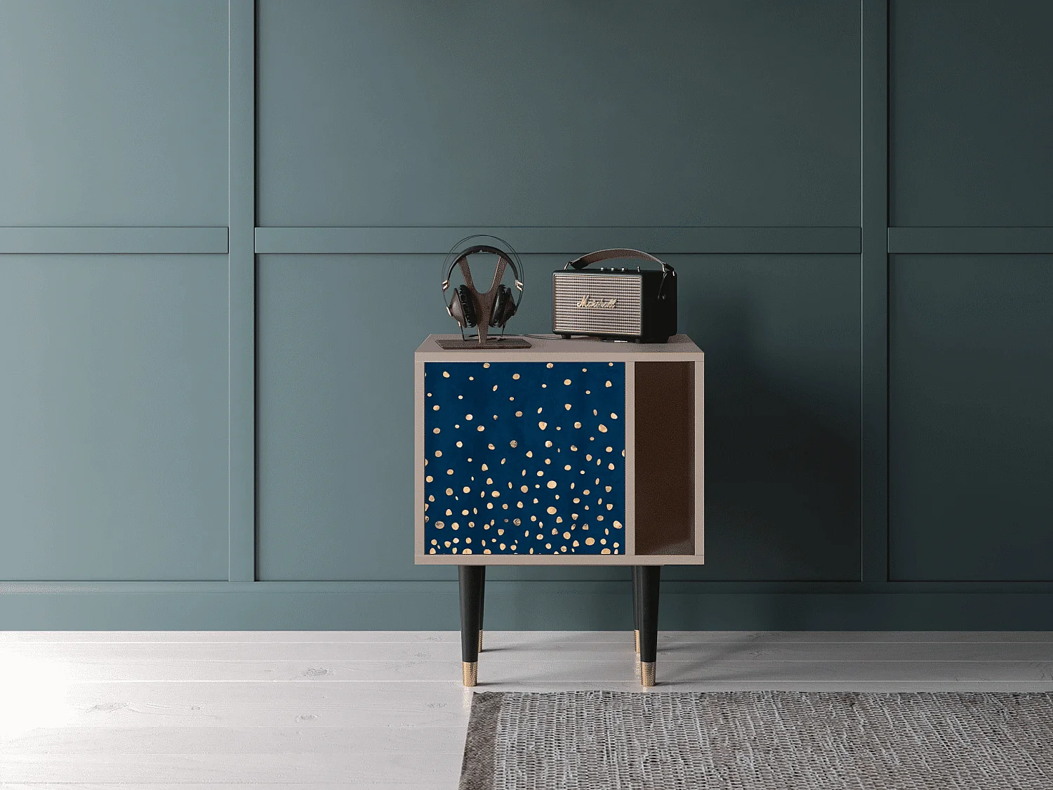 Table de nuit - 57х69х48 cm - S2 - Night Skies, Latte