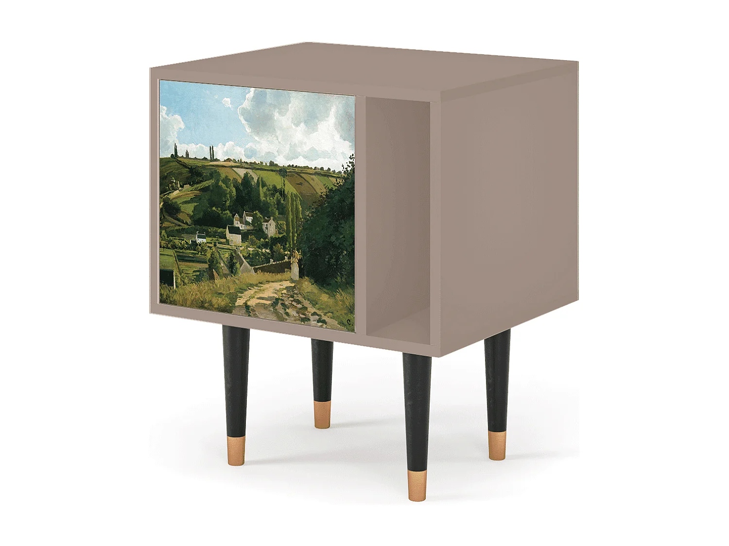 Nachtkastje - 57х69х48 cm - S2 - Jalais Hill by Pissarro, Latte