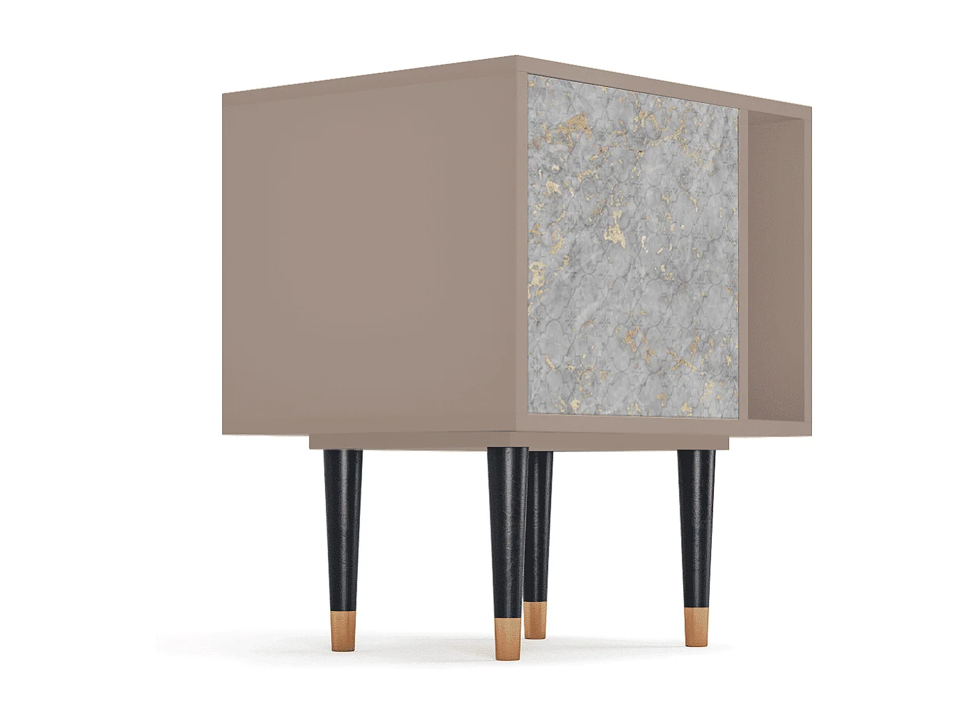 Nachtkastje - 57х69х48 cm - S2 - Mariana Trench, Latte