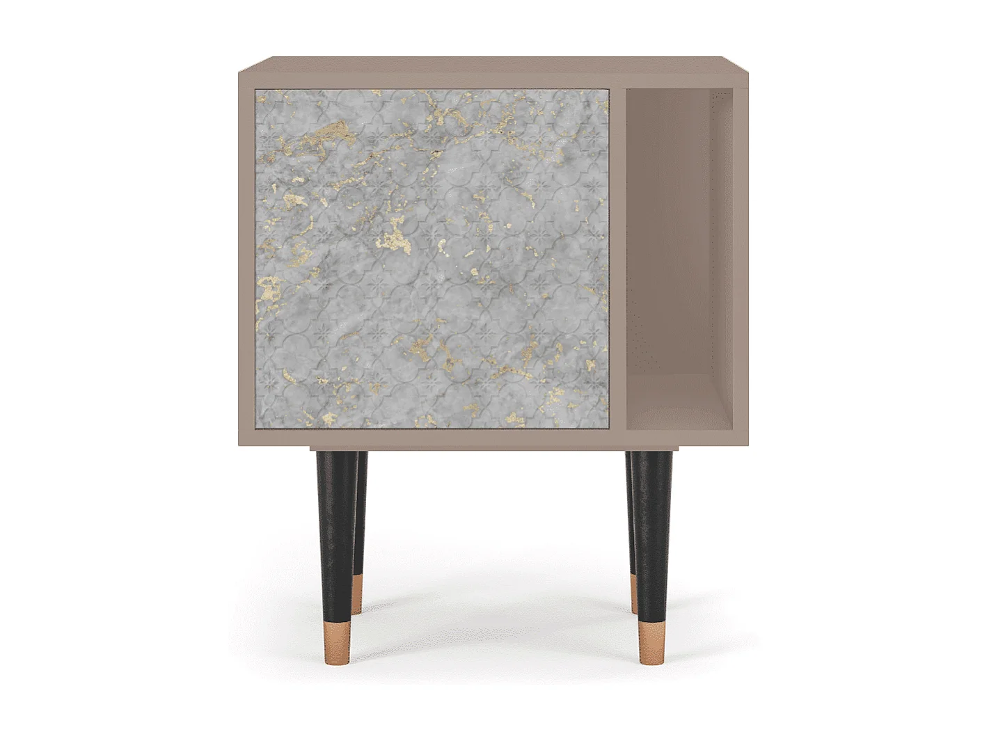 Table de nuit - 57х69х48 cm - S2 - Mariana Trench, Latte