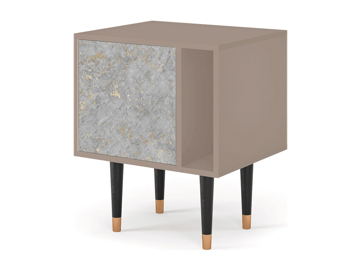 Table de nuit - 57х69х48 cm - S2 - Mariana Trench, Latte