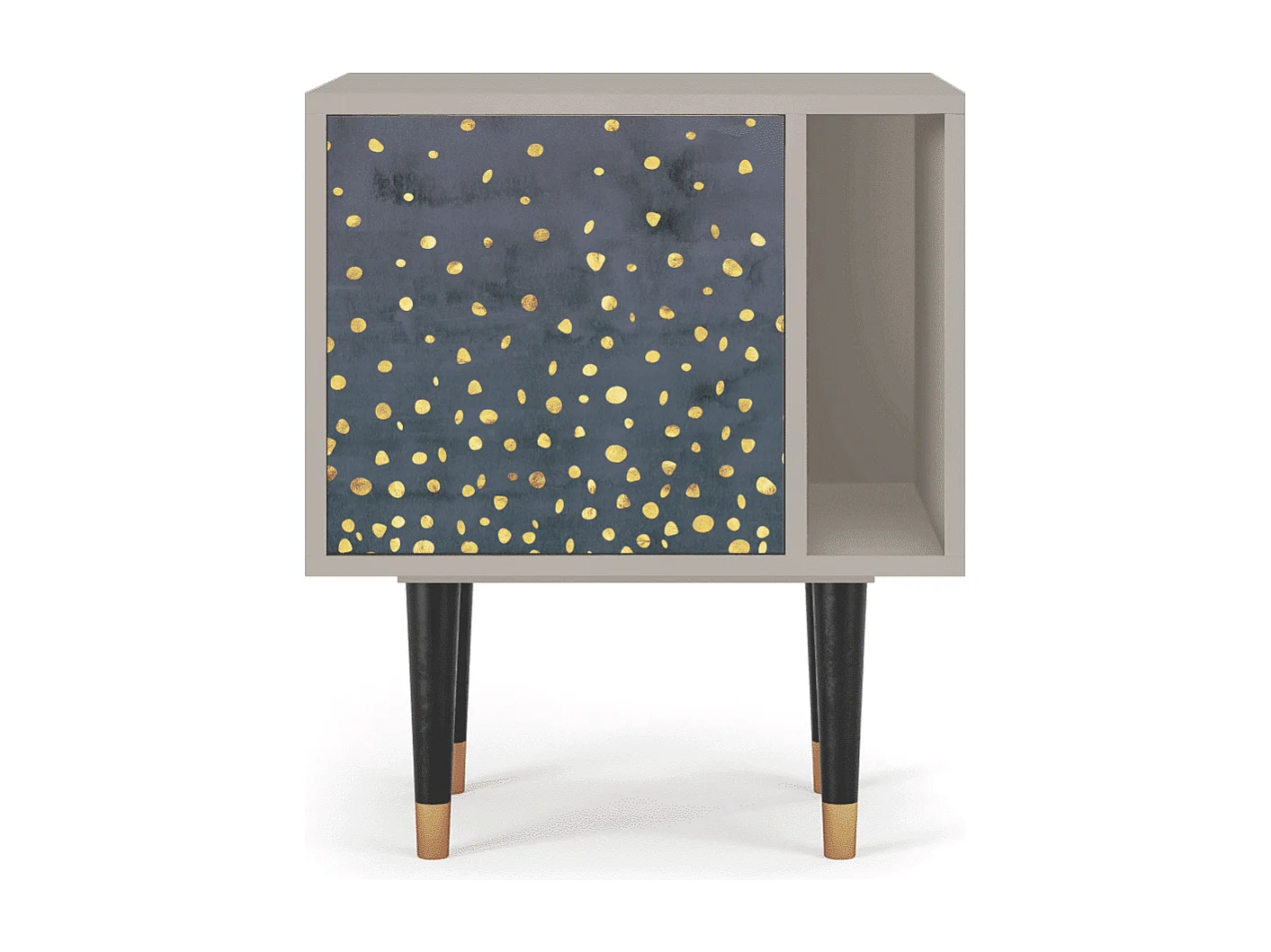 Table de nuit - 57х69х48 cm - S2 - Foggy Lights, Sable