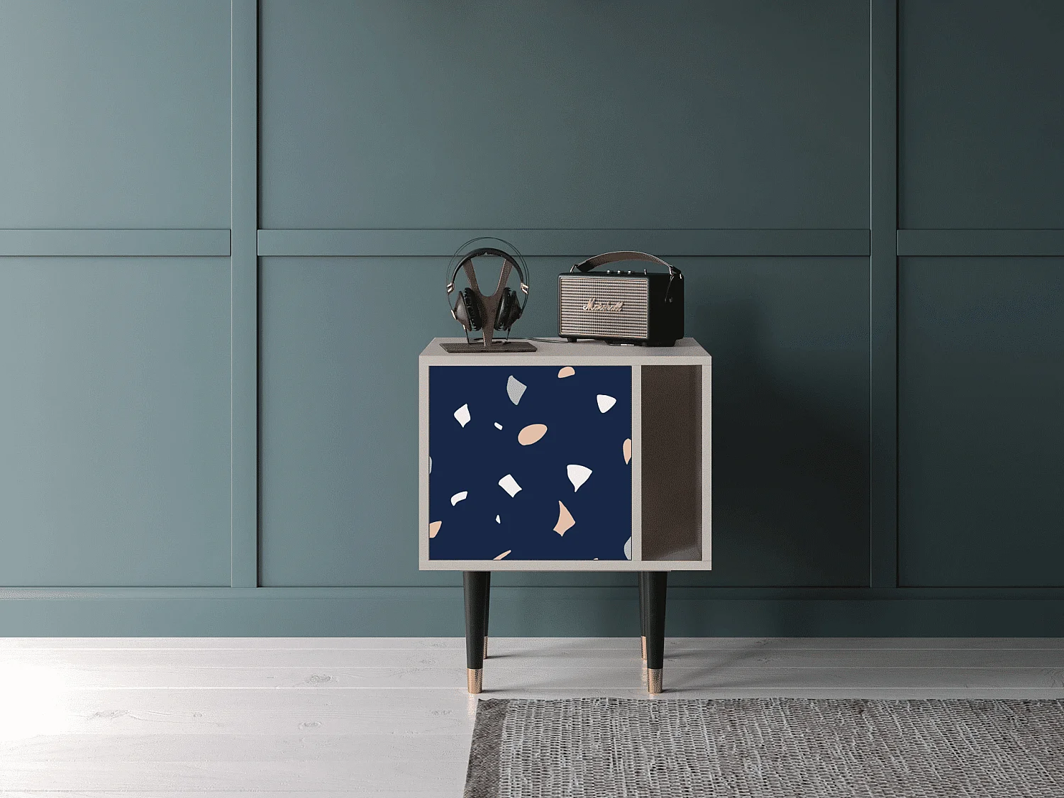 Nachttisch - 57х69х48 cm - S2 - Space Satellites, Sand