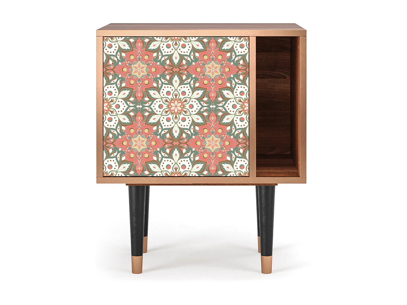 Table de nuit - 57х69х48 cm - S2 - Peach Grove, Noyer
