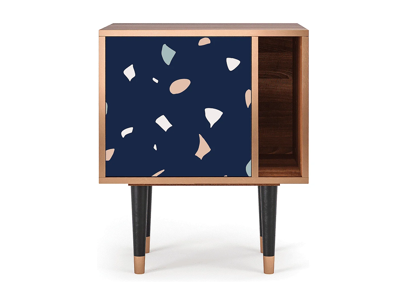 Table de nuit - 57х69х48 cm - S2 - Space Satellites, Noyer