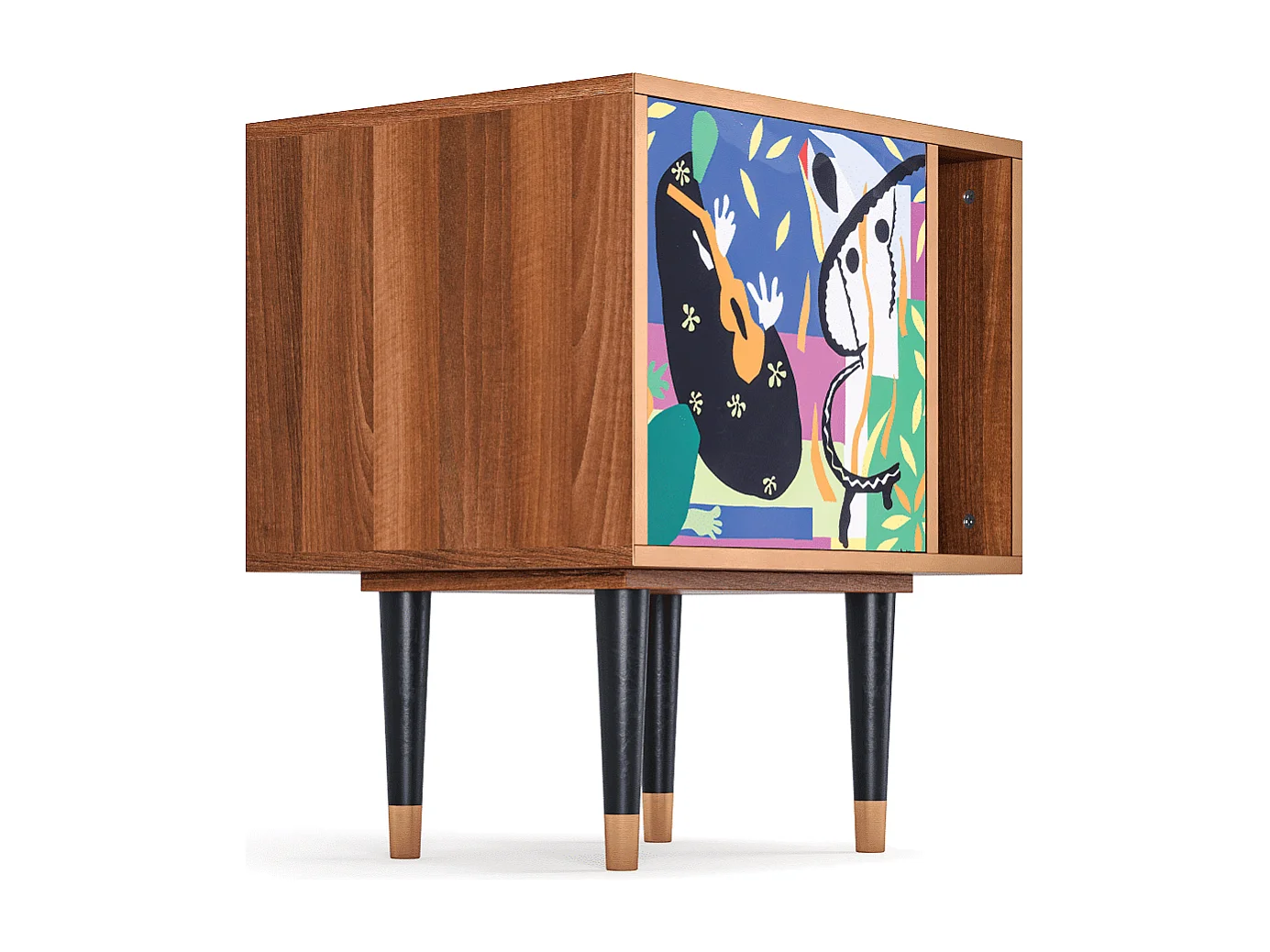 Table de nuit - 57х69х48 cm - S2 - La Tristesse du Roi, Noyer